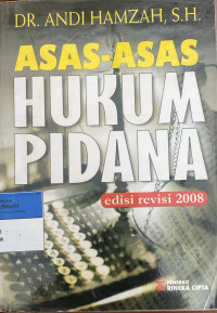 Image of Asas-Asas Hukum Pidana