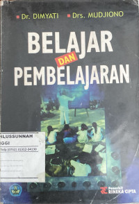 Image of Belajar dan Pembelajaran