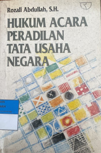 Image of Hukum Acara Peradilan Tata Usaha Negara
