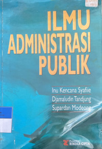 Image of Ilmu Administrasi Publik