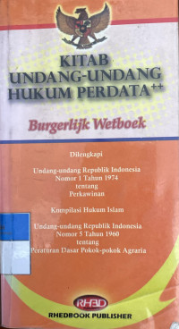 Image of Kitab Undang-Undang Hukum Perdata++