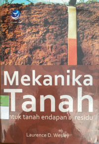 Image of Mekanika Tanah untuk Tanah Endapan dan Residu