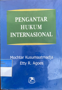Image of Pengantar Hukum Internasional