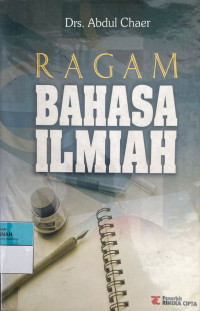 Image of Ragam Bahasa Ilmiah