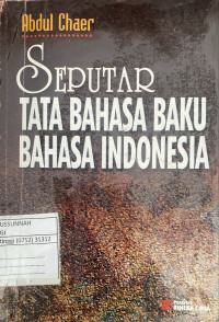 Image of Seputar Tata Bahasa Baku Bahasa Indonesia