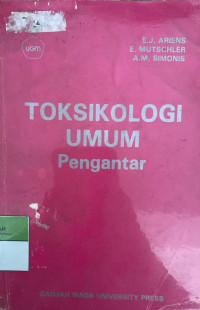 Image of Taksikologi Umum Pengantar