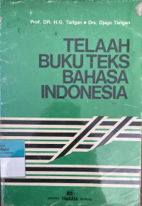 Image of Telaah Buku Teks Bahasa Indonesia
